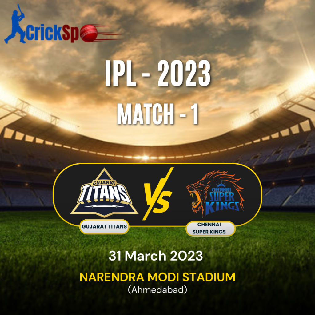 Gujarat Titans Vs Chennai Super Kings Gt Vs Csk Ipl 2023 Live Score 5016